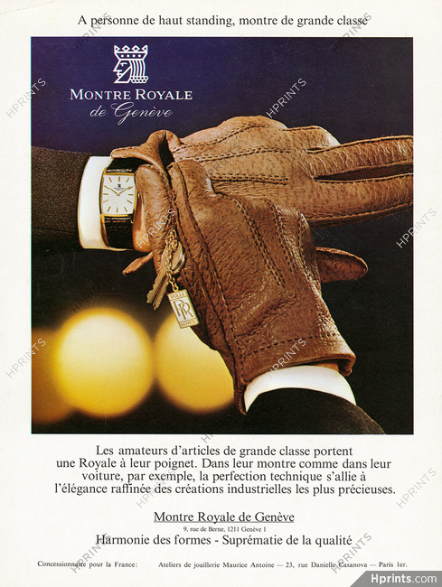 Montre Royale de Genève 1969