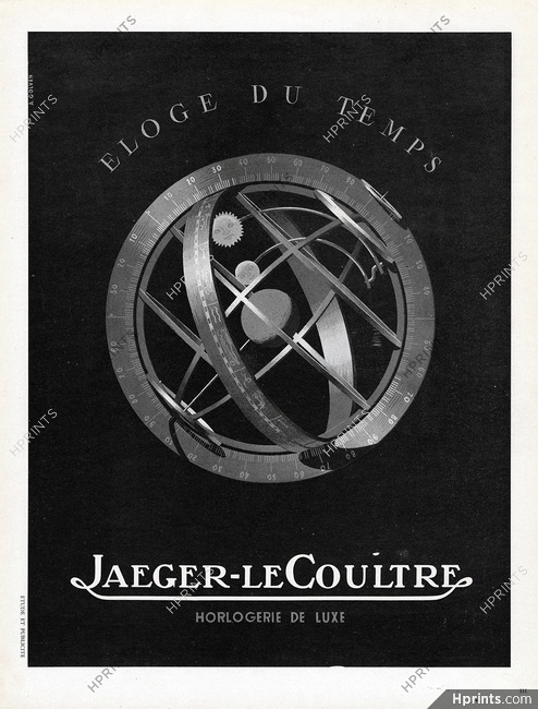 Jaeger-leCoultre 1947 Eloge du Temps A. Golven