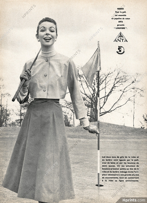 Hermès 1956 Pour le golf
