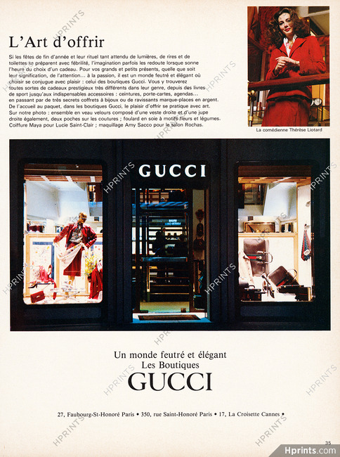 Gucci 1981 Les Boutiques