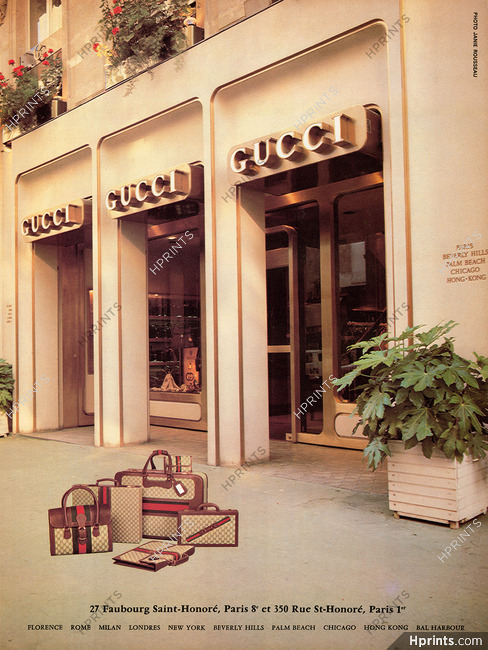 Gucci 1979 Store 27 Fbg Saint-Honoré