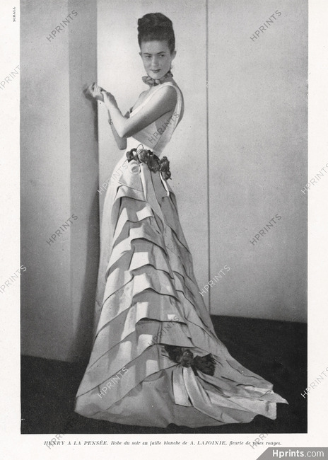Henry a la Pensée (Couture) 1948 Lajoinie, Photo Schall