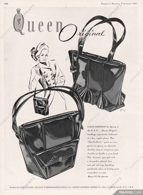Queen Leather Goods (Handbags) 1947