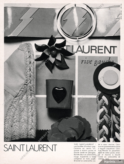Yves Saint Laurent (Fashion Goods) 1971