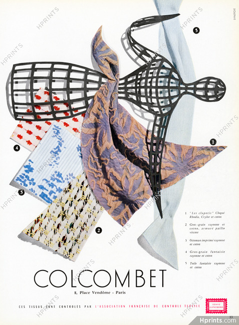 Colcombet (Fabric) 1956