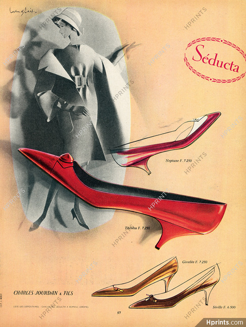 Seducta (Shoes) 1958 J.Langlais