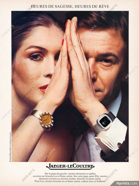 Jaeger-leCoultre (Watches) 1976 Photo Roland Bianchini, Heures de sagesse, Heures de rêve