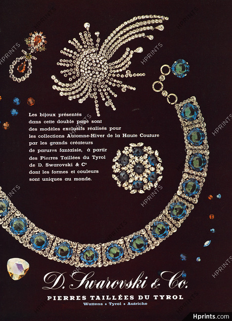 Swarovski & Co. (Jewels) 1960 Parure fantaisie, Photo Coquin