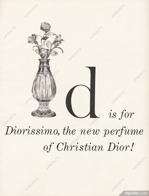 Christian Dior (Perfumes) 1957 Diorissimo, France A to Z