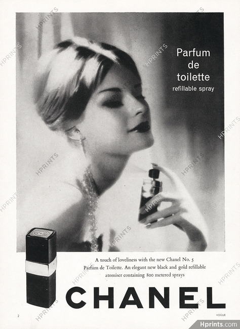 Chanel (Perfumes) 1961 Numéro 5 Refillable Spray Atomizer