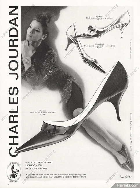Charles Jourdan (Shoes) 1963 J. Langlais, Valse