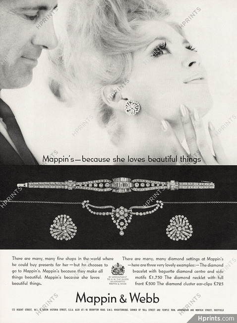 Mappin & Webb (Jewels) 1963 Diamonds