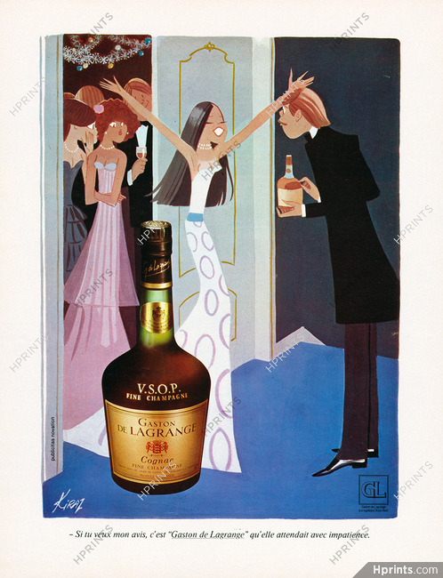 Gaston de Lagrange (Brandy, Cognac) 1975 Kiraz