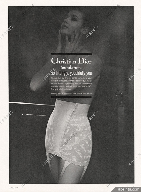 Christian Dior (Foundations) 1961 Girdle