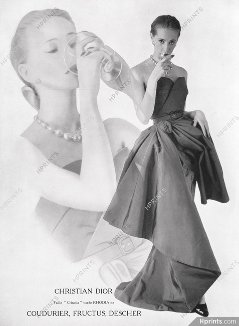 Christian Dior 1951 Coudurier Fructus Descher, Photo Skilford