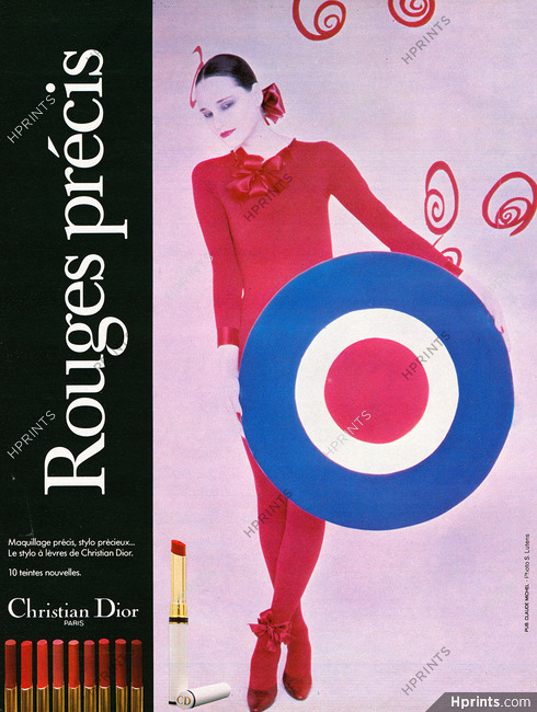 Christian Dior (Cosmetics) 1980 Rouges précis, Photo Lutens