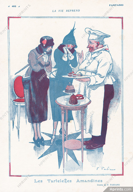 Les Tartelettes Amandines, 1919 - Fabiano, Pastry Chef, Foodies