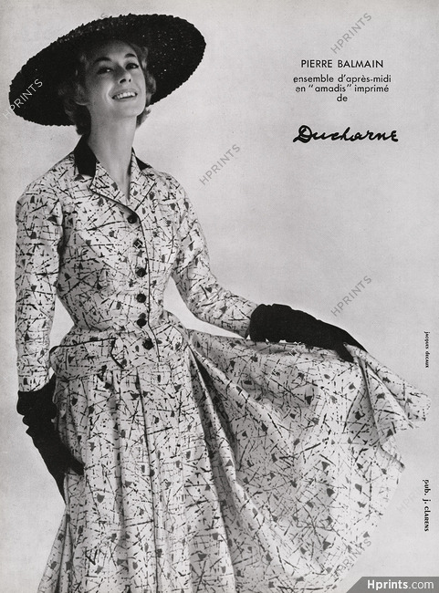 Pierre Balmain 1955 Ducharne