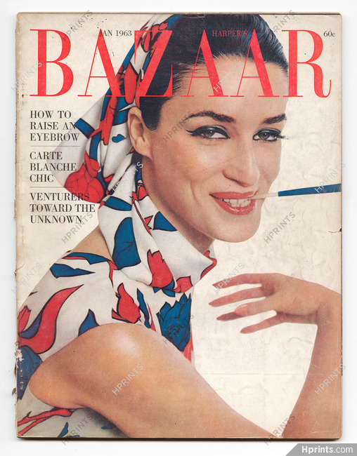Harper's Bazaar 1963 January, Photo Richard Avedon