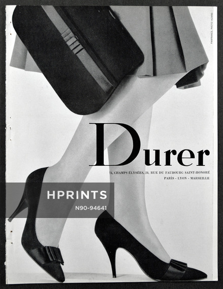 Durer (Shoes) 1961 Photo Huard, Handbag