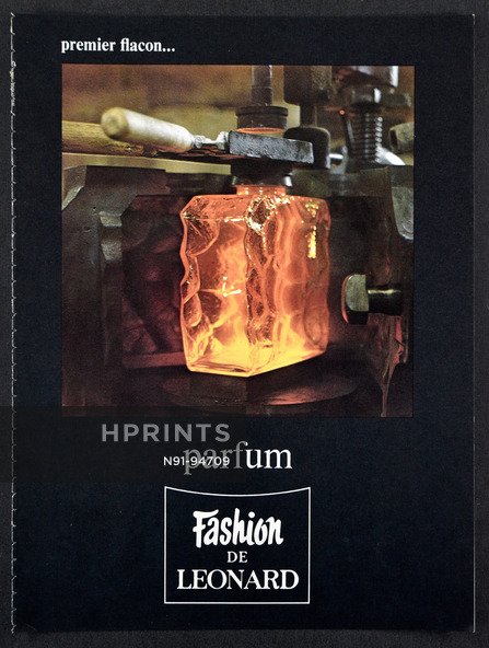 Léonard (Perfumes) 1969 Fashion, Premier Flacon