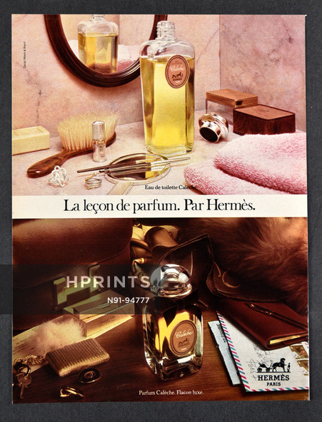 Hermès (Perfumes) 1976 Calèche, La Leçon de Parfum