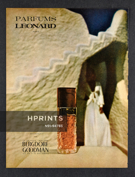 Léonard (Perfumes) 1972 Fashion