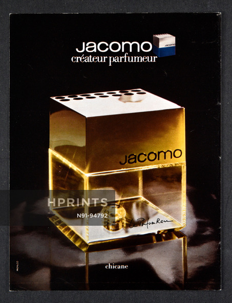 Jacomo (Perfumes) 1976 Chicane