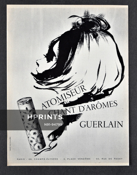 Guerlain (Perfumes) 1963 Chant d'Arômes, Atomizer