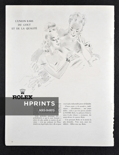 Rolex (Watches) 1947 Maurice Paulin