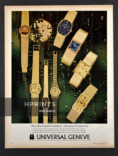 Universal Geneve (Watches) 1972