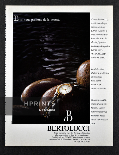 Remo Bertolucci (Watches) 1989 La Pulchra