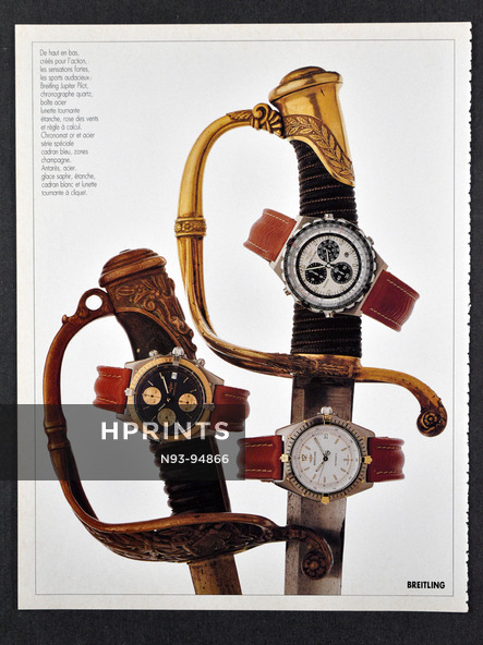 Breitling (Watches) 1989 Jupiter Pilot, Chronomat, Antarès