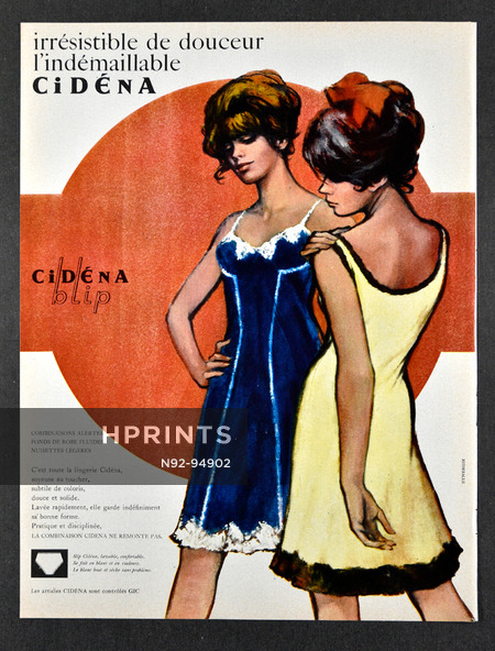 Cidéna (Lingerie) 1963 Blip, Nightdress