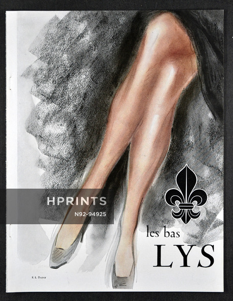 LYS (Hosiery, Stockings) 1950