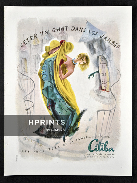 Citiba (Stockings) 1949 Françoise Estachy