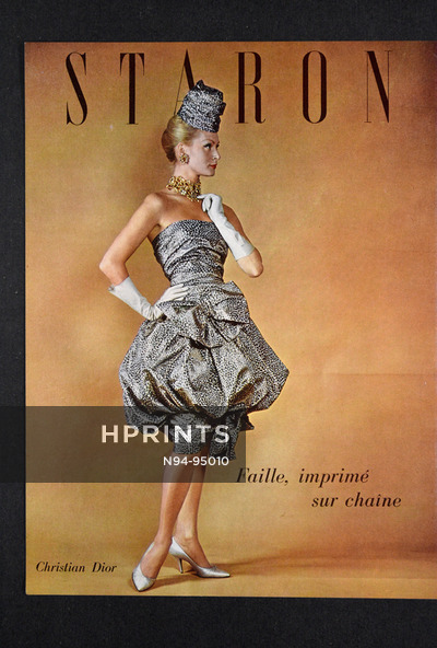 Christian Dior 1959 Staron, Photo Guy Arsac