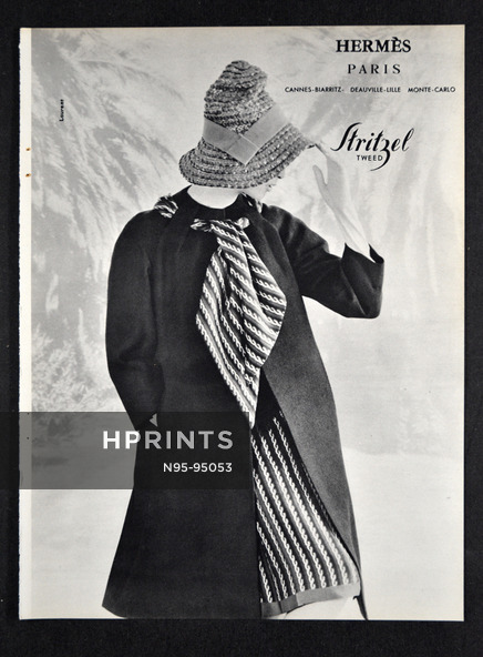 Hermès (Couture) 1961 Stritzel Tweed