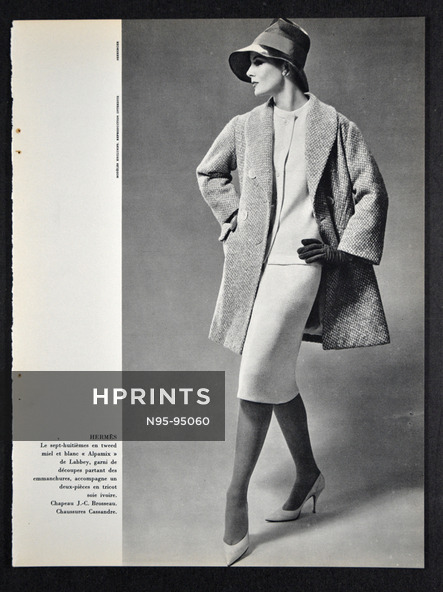 Hermès (Couture) 1961 Cassandre Shoes, Photo Seeberger
