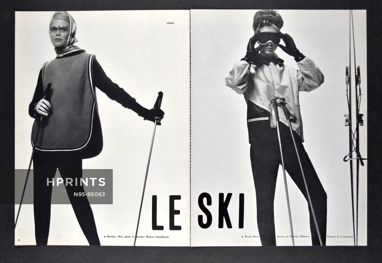 Hermès, Henry Ours (Sportswear) 1962 Le Ski