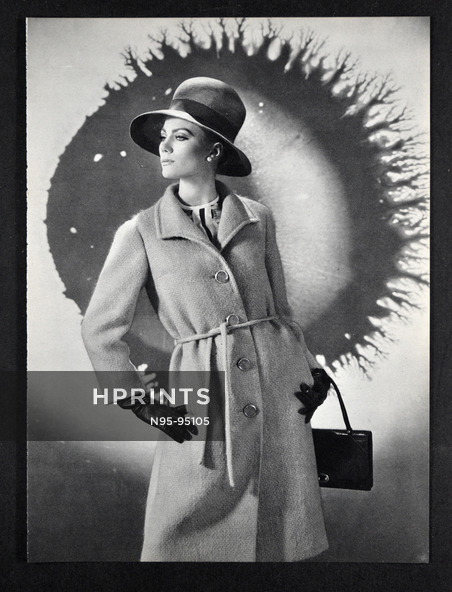 Hermès (Couture) 1964 Sac et gants, Photo Seeberger