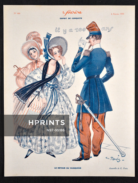 Esprit de conquête, 1930 - Georges Pavis Military, 19th Century Costumes