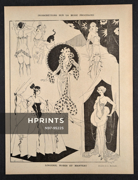 Indiscrétions sur la mode prochaine, 1932 - Léon Bonnotte Fashion Satire