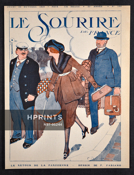 Le retour de la Parisienne, 1919 - Fabiano