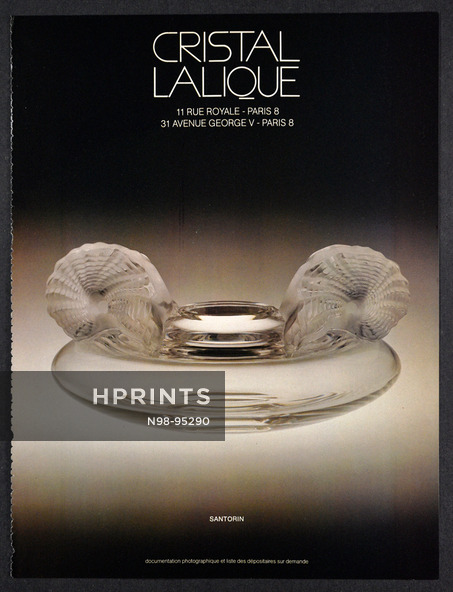 Cristal Lalique (Crystal Glass) 1981