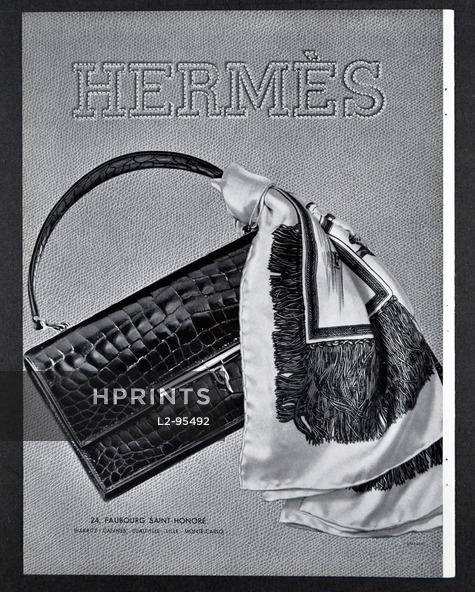 Hermès (Handbags) 1958 Scarf