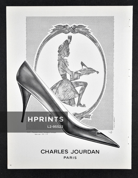 Charles Jourdan (Shoes) 1960 J. Langlais