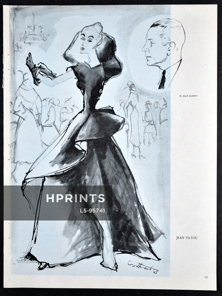 Jean Patou (Couture) 1948 Irwin Crosthwait