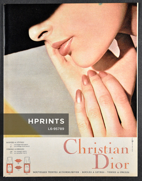 Christian Dior (Cosmetics) 1966 Lipstick, Nail Polish