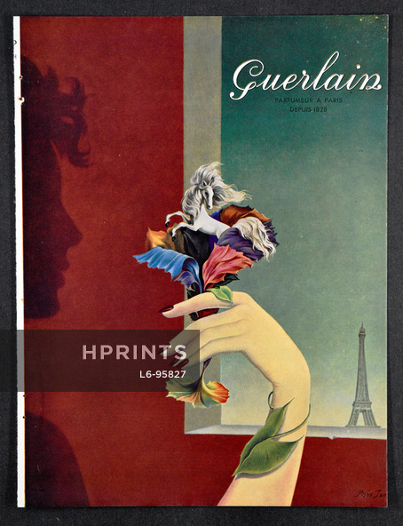 Guerlain (Perfumes) 1954 Pierre Ino